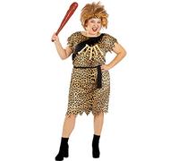 Funidelia | Costume da cavernicola per donna taglia M Troglodita, Età della pietra, Uomo preistorico, Preistorica - Marroni