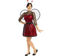 Funidelia | Costume da Coccinella da per Donna Taglia S Animali, Insetti, Ladybug - Multicolore