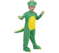 Funidelia | Costume da coccodrillo per bambino - Animali, Deserto, Giungla - Costume per bambini e accessori per Feste, Carnevale e Halloween - Verde