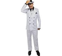 Funidelia | Costume da Gangster Bianco Anni 20 per Uomo Taglia L Anni 20, Cabaret, Mafia, Decenni - Multicolore