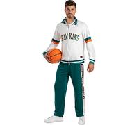 Funidelia | Costume da giocatore di basket di Hawkins Stranger Things 4 - Netflix Official Accessori per Adulto, accessorio per costume - Taglia M - L - Azzurro/Blu
