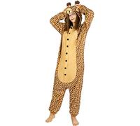 Funidelia | Costume da Giraffa Onesie per Donna e Uomo Taglia XL Animali, Deserto - Multicolore