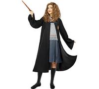 Funidelia | Costume da Hermione Granger ufficiale da donna, taglia M Gryffindor, Magi, pellicole & Series, Hogwarts - Colore: grigio/argento - Licenza: 100% ufficiale