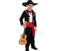 Funidelia | Costume da mariachi per bambino Il Giorno dei Morti, Horror - Costume per bambini e accessori per Feste, Carnevale e Halloween - Taglia 3-4 anni - Marroni