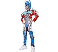 Funidelia | Costume da Optimus Prime - Transformers per bambino Transformers & Autobots - Costume per bambini e accessori per Feste, Carnevale e Halloween - Taglia 7-9 anni