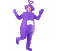 Funidelia Costume da Tinky Winky - Teletubbies per Uomo e Donna Teletubbies - Costume per Adulti e Divertenti Accessori per Feste, Carnevale e Halloween - Taglia S-M