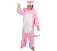 Funidelia | Costume della Pantera Rosa per donna e uomo Cartoni Animati, Pink Panter - Costume per Adulto e accessori per Feste, Carnevale e Halloween - Taglia M-L - Rosa
