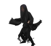 Funidelia | Costume di Dementor Harry Potter per bambino Cattivi, Maghi, Hogwarts - Costume per bambini e accessori per Feste, Carnevale e Halloween - Taglia 10-12 anni - Nero