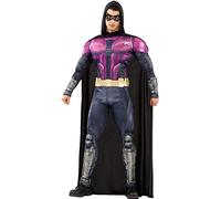 Funidelia | Costume di Robin - Arkham Knight per Uomo Boy Wonder, Supereroi, DC Comics - Costume per Adulto e Accessori per Feste, Carnevale e Halloween - Taglia S - Nero