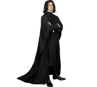 Funidelia | Costume di Severus Snape - Harry Potter per uomo Maghi, Gryffindor, Hogwarts - Costume per Adulto e accessori per Feste, Carnevale e Halloween - Taglia M-L - Nero