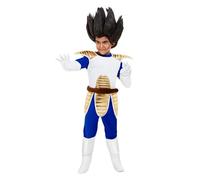 Funidelia | Costume di Vegeta Dragon Ball per bambino Sfera del drago, Manga, Saiyan - Costume per bambini e accessori per Feste, Carnevale e Halloween - Taglia 7-9 anni - Azzurro/Blu
