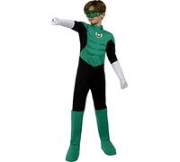 Funidelia | Costume Lanterna Verde per bambino Supereroi, DC Comics, Justice League, Green Lantern - Costume per Bambini e accessori per Feste, Carnevale e Halloween - Taglia 10-12 anni - Verde