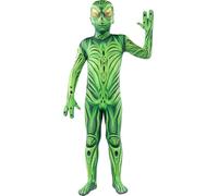 Funidelia Costume mostro alieno seconda pelle per bambino, Taglia 5-6 anni Halloween, Horror - Vestito per bambini per feste, Carnevale e Halloween