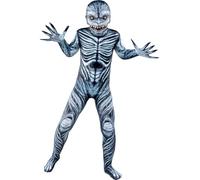 Funidelia Costume mostro seconda pelle per bambino, Halloween, Horror - Vestito per bambini per feste, Carnevale e Halloween