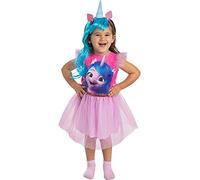 Funidelia | Costume My Little Pony Izzy Moonbow per Bambina Costume per Bambini e Accessori per Feste, Carnevale e Halloween - Taglia 3-4 Anni - Rosa