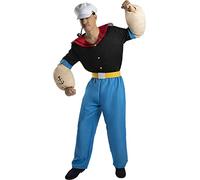 Funidelia | Costume Popeye Ufficiale per Uomo Taglia L Braccio di Ferro, Cartoni Animati - Multicolore