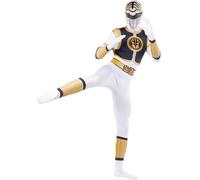 Funidelia Costume Power Ranger Bianco Seconda pelle per donna e uomo, Licenza Ufficiale, Taglia L Film e Cinema, Supereroi - Vestito per Adulto per feste, Carnevale e Halloween