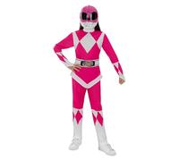 Funidelia | Costume Power Ranger Rosa per bambina Supereroi, Cartoni Animati - Costume per bambini e accessori per Feste, Carnevale e Halloween - Taglia 10-12 anni - Rosa