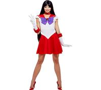 Funidelia | Costume Sailor Moon - Marte UFFICIALE per donna - Anime, Cosplay, Usagi Tsukino, Cartoni Animati - Addio al Celibato e Nubialto - Rosso