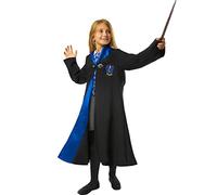 Funidelia Costume Ufficiale Corvonero Harry Potter per bambini, Include tunica con logo stampato - Tenuta per bambini per feste, Carnevale e Halloween - Taglia 5-6 anni