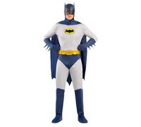 Funidelia Costume Ufficiale di Batman 1966 Adam West per uomo, Cavaliere Oscuro, Supereroi - Tenuta per adulti per feste, Carnevale e Halloween - Taglia XL