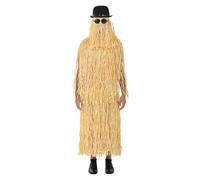 Funidelia Costume Ufficiale di Cugino Itt per Uomo e Donna con completo, occhiali e cappello, Tenuta della Famiglia Addams per Adulto, Costumi di Carnevale, Halloween e Feste - Taglia unica