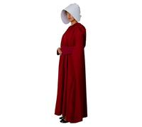 Funidelia Costume Ufficiale di Il Racconto dell'Ancella per donna, Include mantello con cappuccio, maniche e cappello - Completo per adulti per feste, Carnevale e Halloween