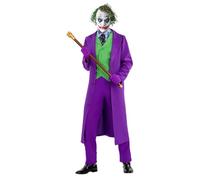 Funidelia Costume Ufficiale di Joker Il Cavaliere Oscuro per Uomo, Tenuta da Joker per adulto, Costumi per Halloween e Carnevale - Taglia XL