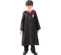 Funidelia Costume Ufficiale Harry Potter - Grifondoro per bambini, Include mantello con cappuccio con logo - Tenuta per bambini per feste, Carnevale e Halloween - Taglia 10-12 anni