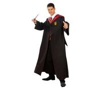 Funidelia Costume Ufficiale Harry Potter - Gryffindor per uomo e donna, Include mantello con cappuccio con logo stampato, Taglia L - Completo per adulti per feste, Carnevale e Halloween