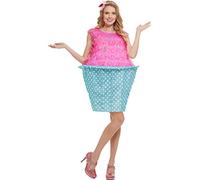 Funidelia | Costumi di Cupcake per Donna Taglia M Muffin, Dolci, Cibo, Dessert - Rosa