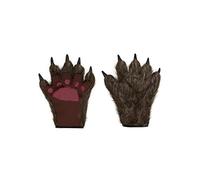 Funidelia | Mani da lupo mannaro per bambino horror, lupo feroce, Halloween - Accessori per bambini, Accessorio per costume - Marrone