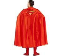 Funidelia | Mantello di Superman Ufficiale per Uomo l'Uomo d'Acciaio, Supereroi, DC Comics, Lega della Giustizia, Accessorio per Costume