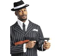 Funidelia | Mitragliatrice da gangster per donna e uomo Anni 20, Cabaret, Charleston, Decenni - Nero, accessorio per costume