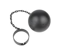 Funidelia | Palla e catena da carcerato per uomo Ladro, Carcerato, Prigionero, Professioni - Accessori per Adulto, accessorio per costume - Nero