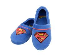Funidelia | Pantofole di Superman per bambino Supereroi, DC Comics - Accessori e merchandising - Regali originali per bambini - natale, compleanni e altre occasioni - Taglia 34-36 - Azzurro/Blu