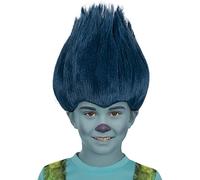 Funidelia | Parrucca da Branch - Trolls 3 per bambina e bambino Cartoni Animati, Trolls, Films & Series - Accessori per bambini, accessorio per Costume - Viola