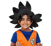 Funidelia | Parrucca da Goku Dragon Ball per bambino Son Goku, Sfera del drago, Manga - Accessori per bambini, accessorio per costume - Nero