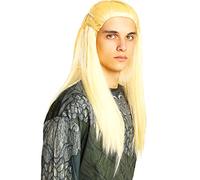 Funidelia | Parrucca di Legolas - Il Signore degli Anelli Ufficiale per Donna e Uomo, Multicolore, Accessorio per Costume