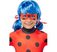 Funidelia | Parrucca Ladybug per bambina Cartoni Animati, Ladybug, Miraculous - Accessori per bambini, accessorio per costume - Taglia unica - Nero
