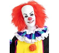 Funidelia | Parrucca Pennywise - IT Ufficiale per Donna e Uomo Pennywise, Film di Paura, Pagliacci Assassini, Horror, Accessorio per Costume