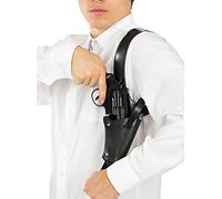 Funidelia | Pistola con fondina da spalla per armi per donna e uomo Anni 20, Cabaret, Charleston, Decenni - Accessori per Adulto, accessorio per costume - Nero