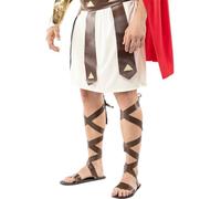 Funidelia | Sandali romani per uomo Roma, Gladiatore, Centurione, Culture & Tradizioni - Accessori per Adulto, accessorio per costume - Marroni