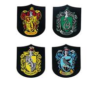 Funidelia | Set di 4 patch delle quattro case di Harry Potter per donna e uomo Il miglior merchandising da regalare ai veri fan per Natale, compleanni o qualsiasi occasione - Marroni