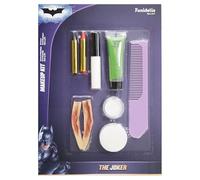 Funidelia Set di Trucco Ufficiale del Joker per Bambino e Adulto. Accessori per Costumi per Bambini e Adulti per Feste, Carnevale e Halloween