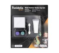 Funidelia | Set trucco a olio Cappellaio Matto per uomo Mad Hatter, Film e Cinema, Alice nel Paese delle Meraviglie - Accessori per Adulto, accessorio per costume - Bianco