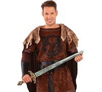 Funidelia | Spada da Guerriero per Uomo Medievale, Medioevo, Cavalieri - Nero, Accessorio per Costume
