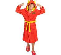 Funidelia | Vestaglia di Flash per bambino Supereroi, DC Comics - Accessori e merchandising - Regali originali per bambini - natale, compleanni e altre occasioni - Taglia 5-6 anni - Rosso
