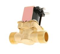 Funien 1/2 Valvola del Solenoide Elettrica, Struttura in Ottone, con Regolazione della Pressione per il Controllo Dell'acqua, Resistenza All'alta Temperatura, Adatto per Vari Campi,