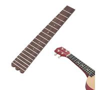 Funien 18 Tastie di Tastie di Rosewood, Chiodo Legno Liscio, Design di Punti, Parte di Sostituzione della Tastiera Ukulele con Semplice Installazione e Smontaggio per Ukulele da 26